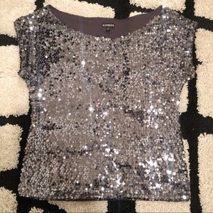 Sequin top